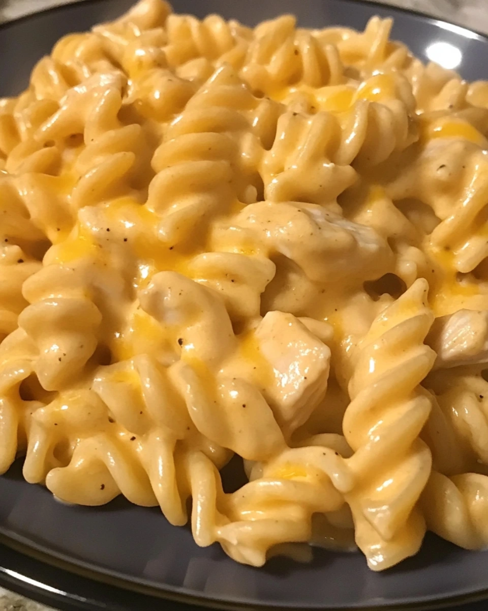 Creamy Buffalo Ranch Chicken Cheddar Pasta 2