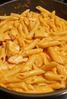 Creamy Buffalo Ranch Chicken Penne 2
