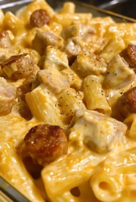 Creamy Buffalo Ranch Sausage & Chicken Pasta 5 Creamy Buffalo Ranch Sausage Chicken Pasta 2