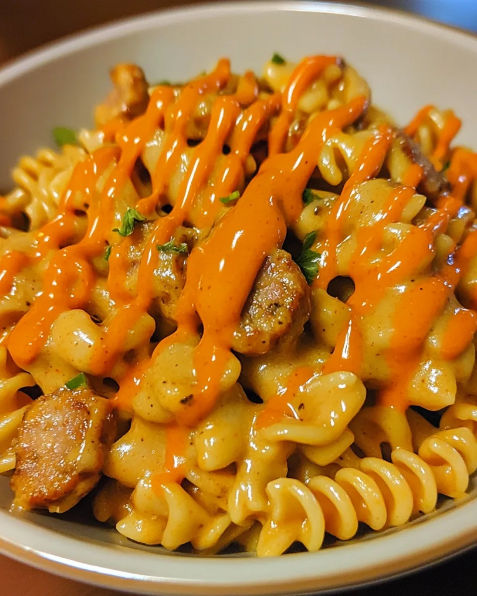 Creamy Buffalo Ranch Sausage Rotini 2