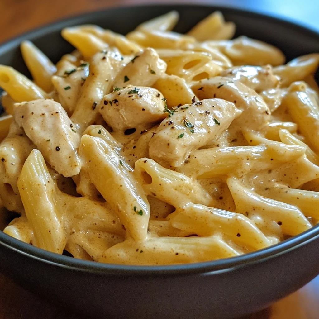 Creamy Cajun Garlic Butter Chicken Pasta 1