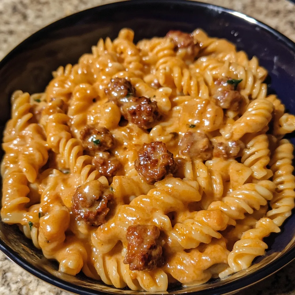 Creamy Cajun Spicy Sausage Rotini 1 Creamy Cajun Spicy Sausage Rotini 2