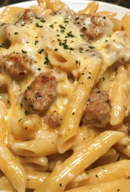 Creamy Cajun White Cheddar Sausage Penne 2