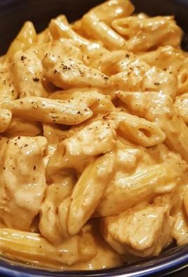 Creamy Cheddar Ranch BBQ Chicken Pasta 1