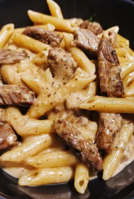 Creamy Chipotle Garlic Steak Penne 2