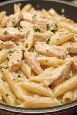 Creamy Ranch Garlic Chicken Penne Skillet 3 Creamy Ranch Garlic Chicken Penne Skillet 1