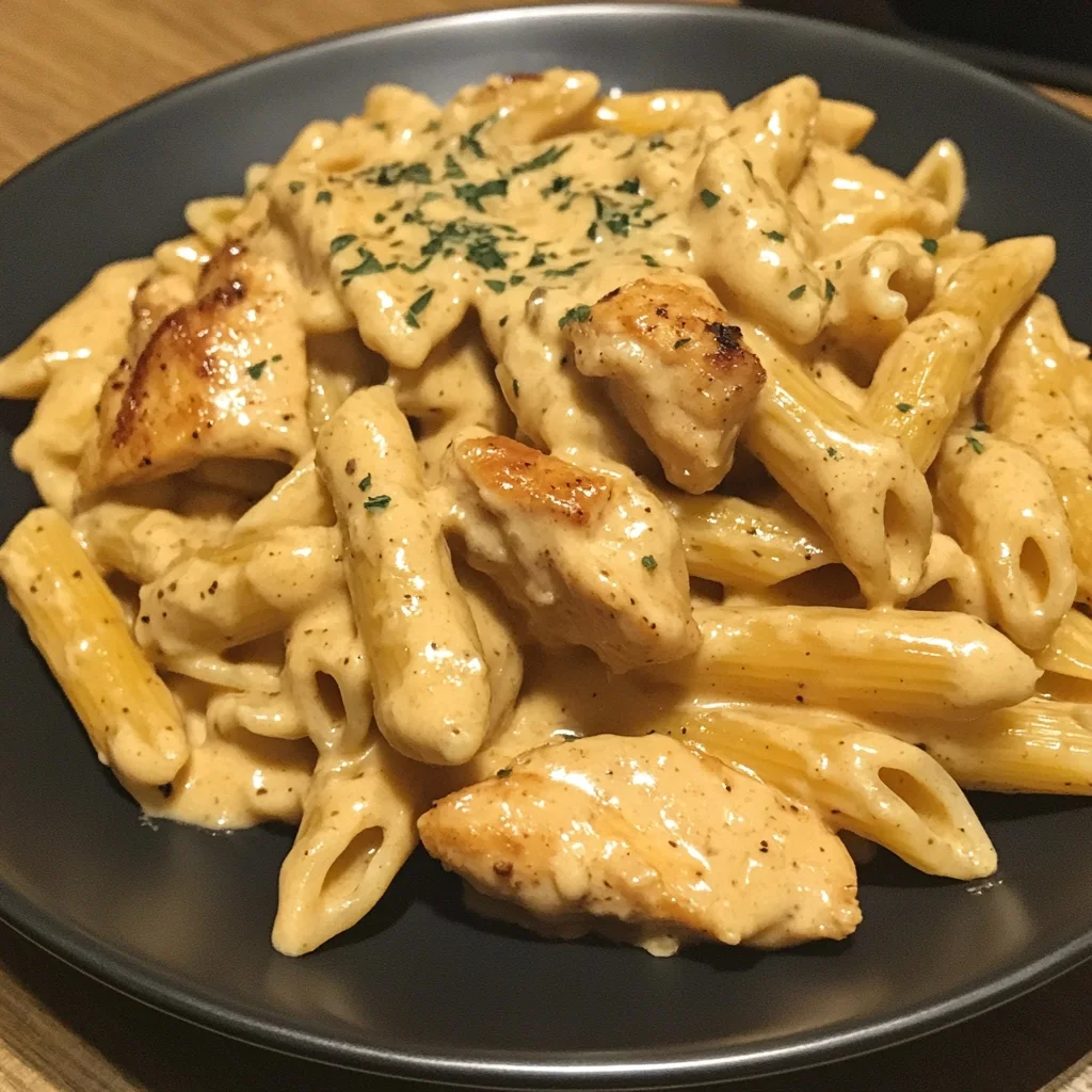 Creamy Smoky BBQ Ranch Chicken Pasta 1 1
