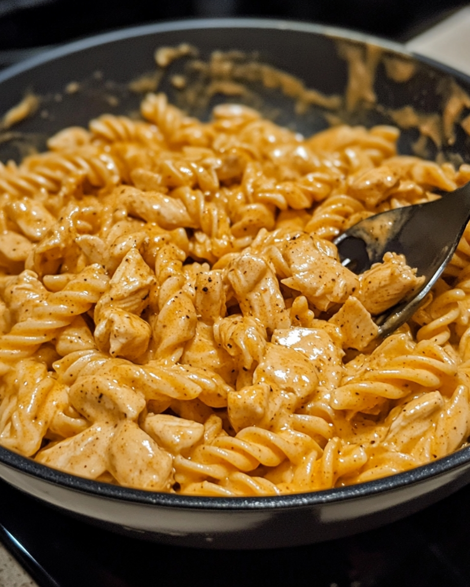 Creamy Smoky BBQ Ranch Chicken Pasta 2