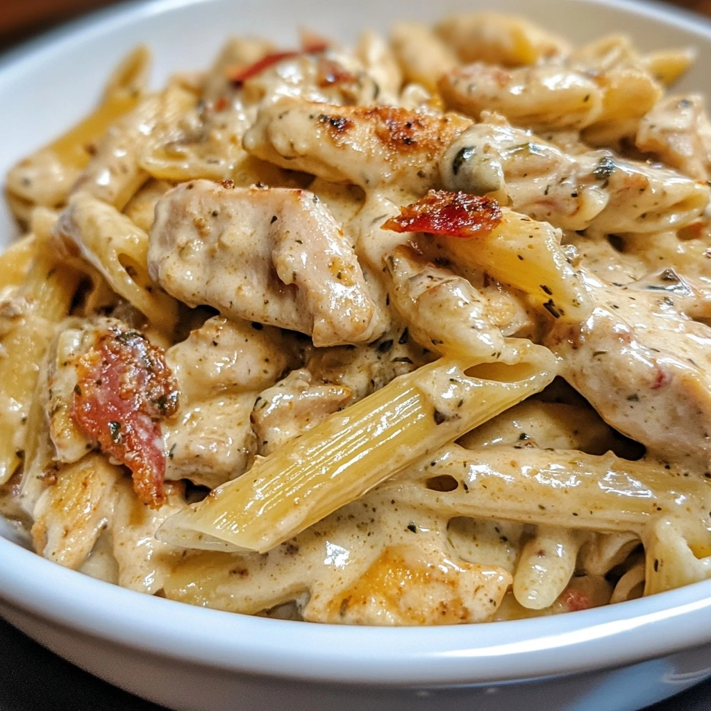 Creamy Smoky Cajun Chicken Ranch Pasta 1