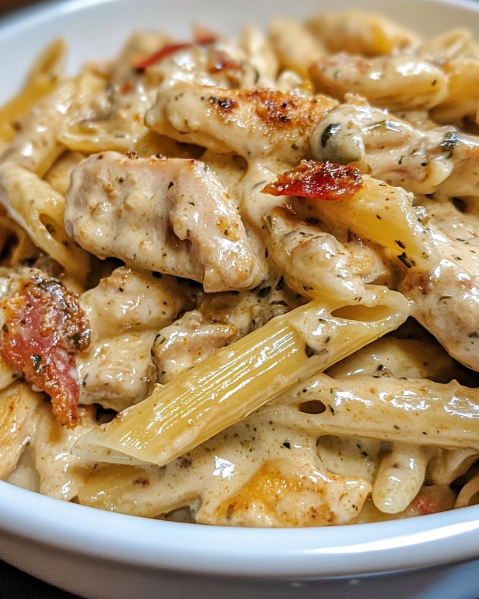 Creamy Smoky Cajun Chicken Ranch Pasta 2
