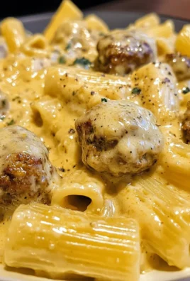 Creamy Smoky Garlic Butter Ranch Meatball Rigatoni 2
