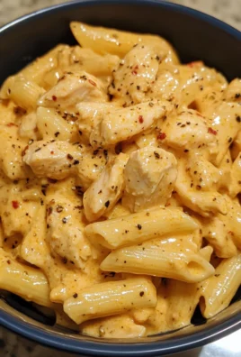Creamy Sweet Spicy Honey Garlic Chicken Pasta 2