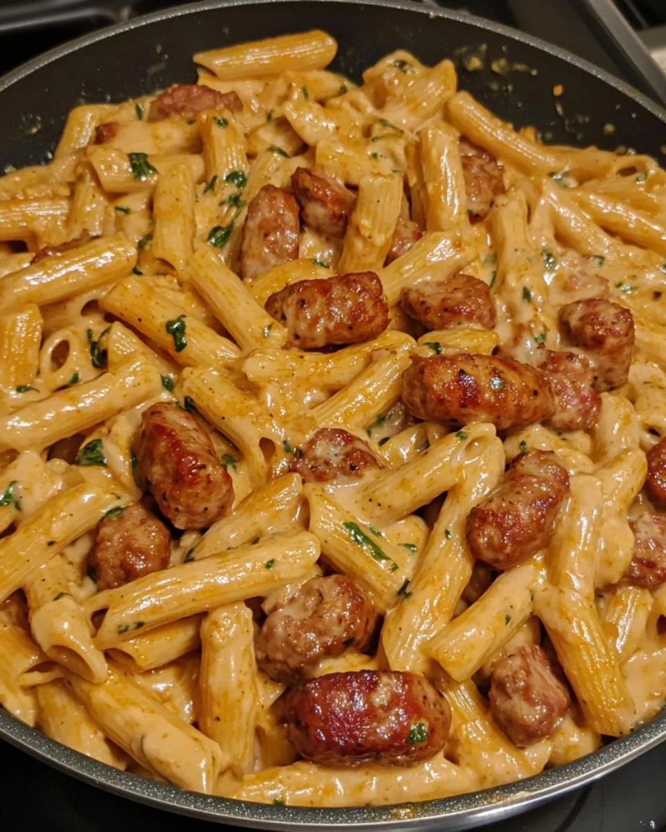 One Pot Bold Cajun Ranch Sausage Pasta 2