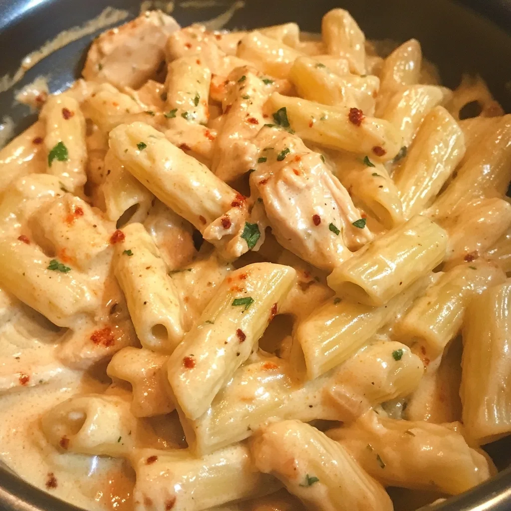 One Pot Creamy Chipotle Ranch Chicken Pasta 1