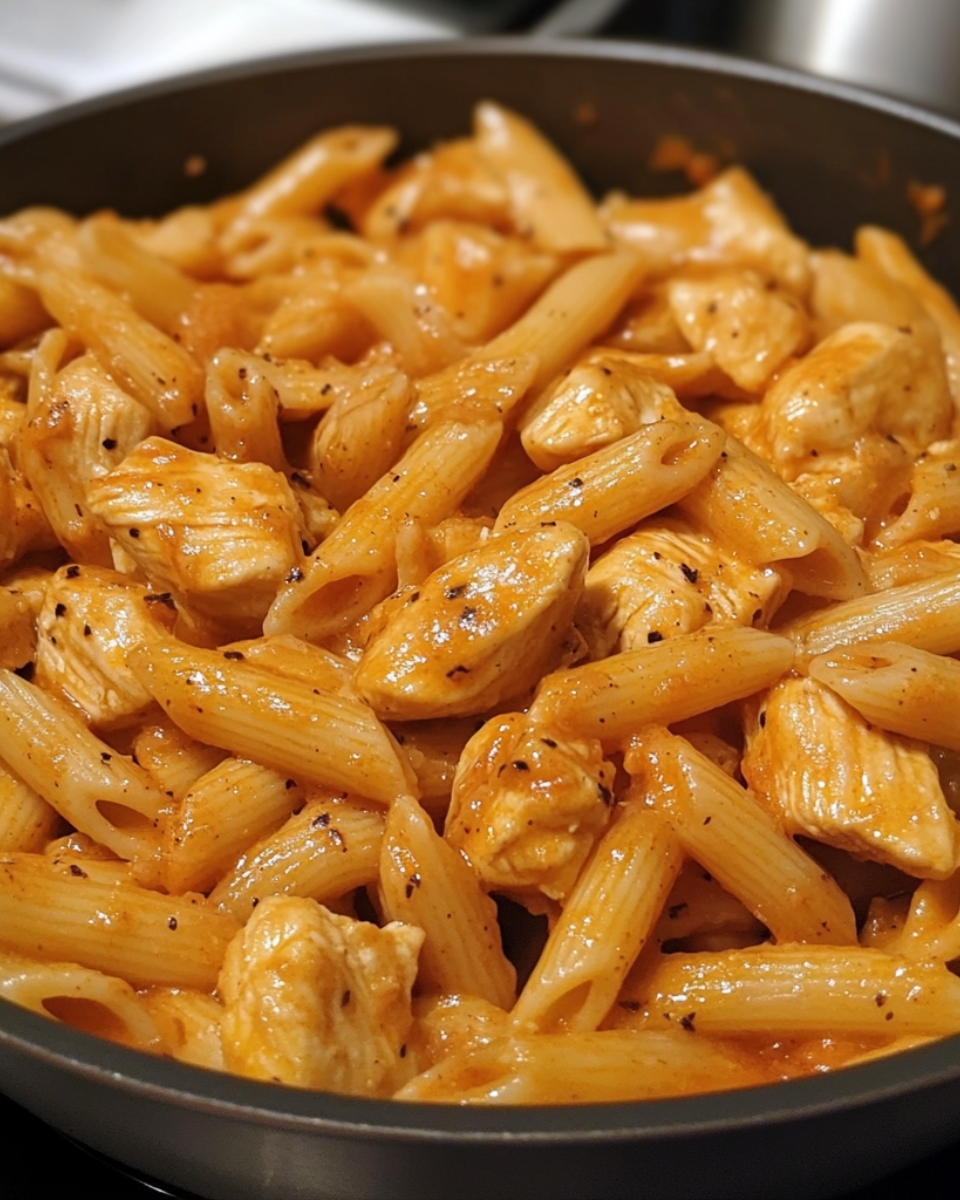 One Pot Spicy Cajun Garlic Butter Chicken Pasta 2
