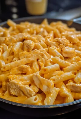 One Skillet Creamy Buffalo Ranch Chicken Pasta 2