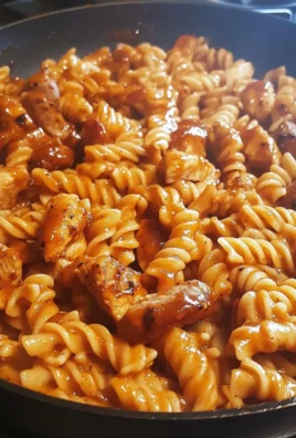 One-Skillet Smoky BBQ Chicken & Sausage Pasta 5 One Skillet Smoky BBQ Chicken Sausage Pasta 2