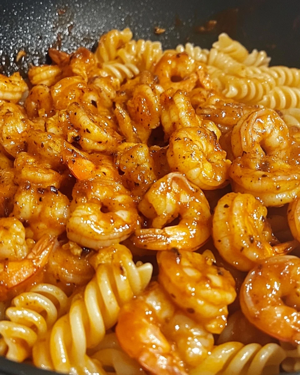 Smoky BBQ Cajun Shrimp Chicken Rotini 1