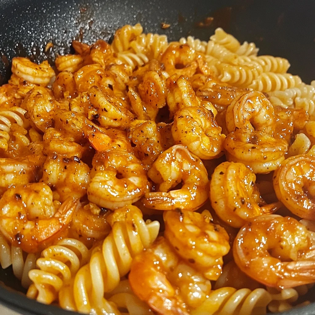 Smoky BBQ Cajun Shrimp Chicken Rotini 2