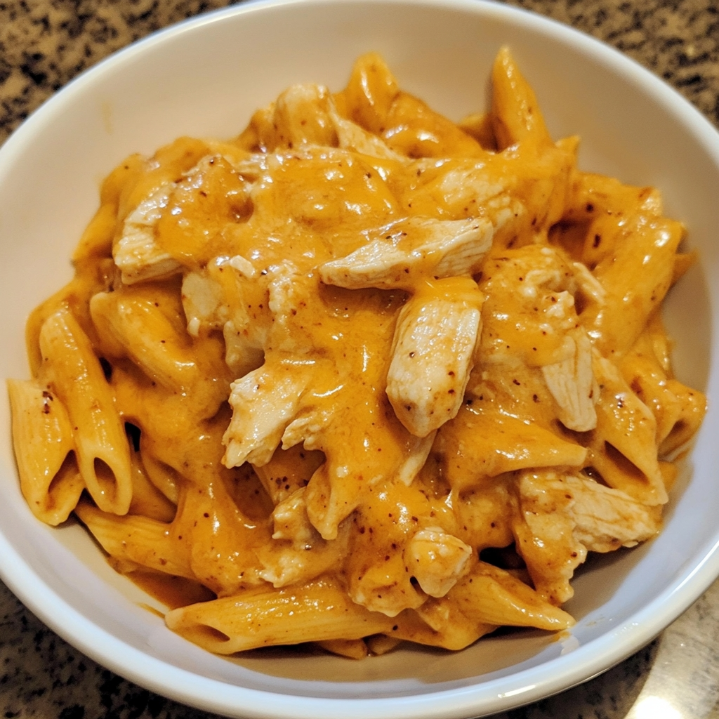 Smoky White Cheddar BBQ Chicken Pasta 1