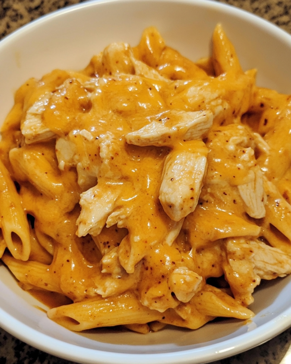 Smoky White Cheddar BBQ Chicken Pasta 2