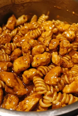 Sticky Garlic Honey Butter Chicken Rotini