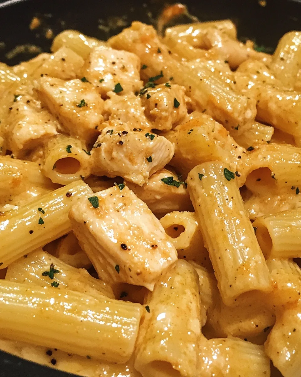 Sticky Garlic Parmesan Ranch Chicken Rigatoni 1