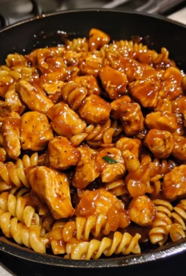 Sticky Honey BBQ Garlic Chicken Rotini 1