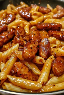 Sticky Honey Garlic BBQ Sausage Penne 2