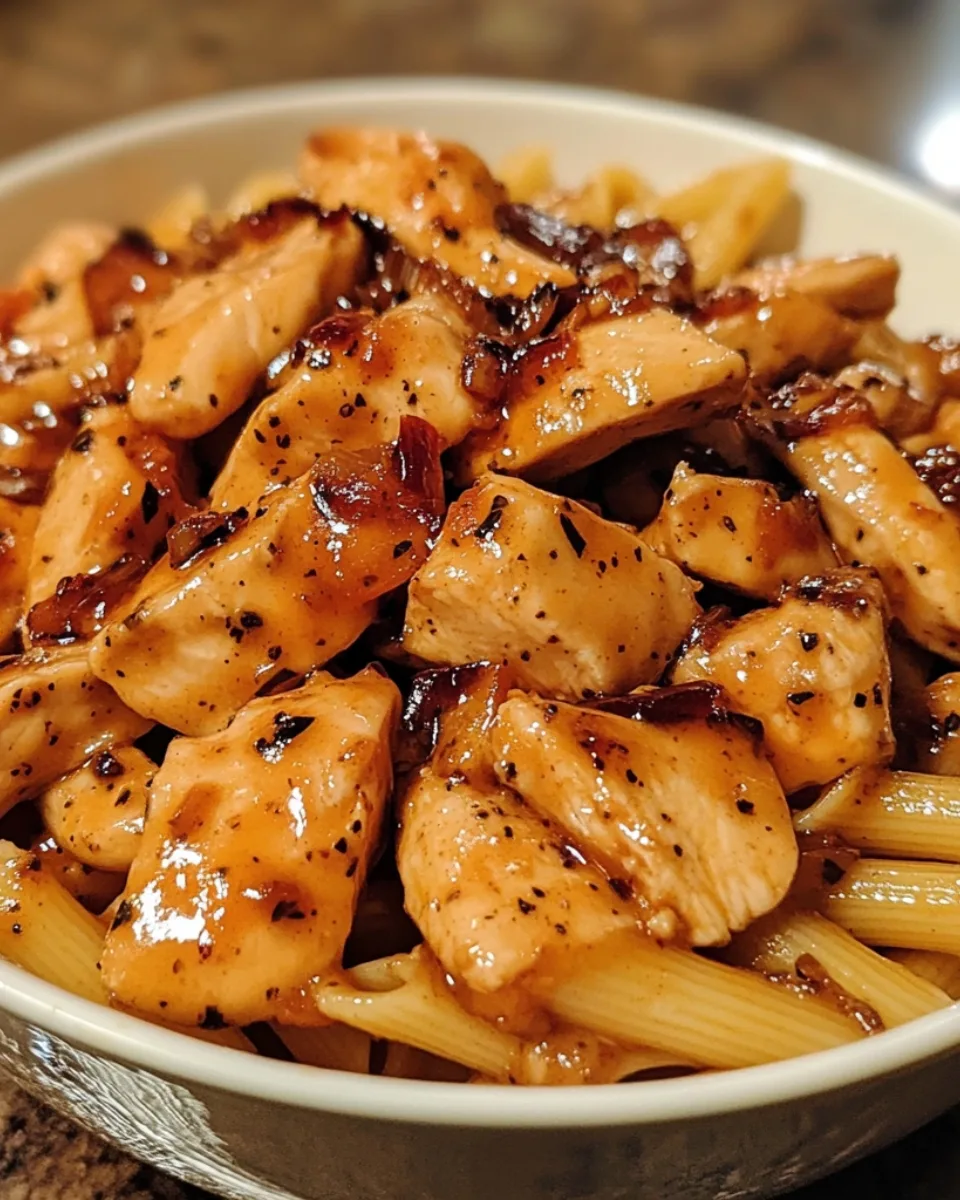 Sticky Sweet Chili Garlic Ranch Chicken Pasta 1