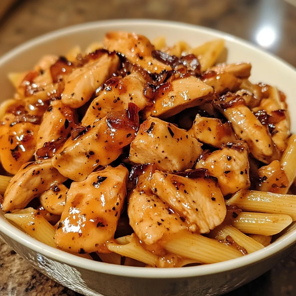 Sticky Sweet Chili Garlic Ranch Chicken Pasta 2