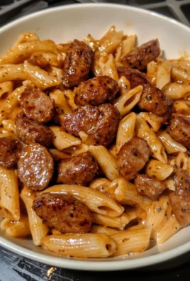 Sticky Sweet Chili Garlic Ranch Sausage Pasta 1