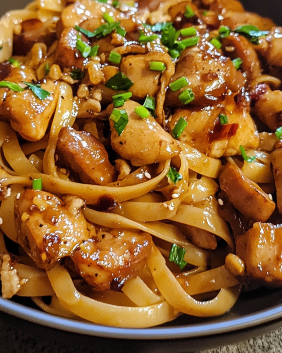 Sticky Sweet Garlic Chicken Sausage Pasta 3