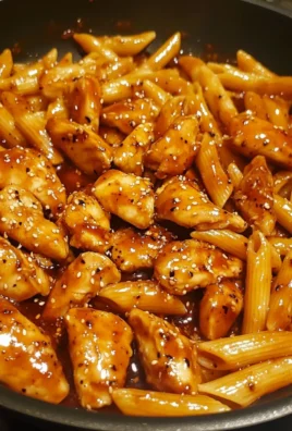 Sticky Teriyaki Garlic Honey Chicken Penne 4 Sticky Teriyaki Garlic Honey Chicken Penne 2